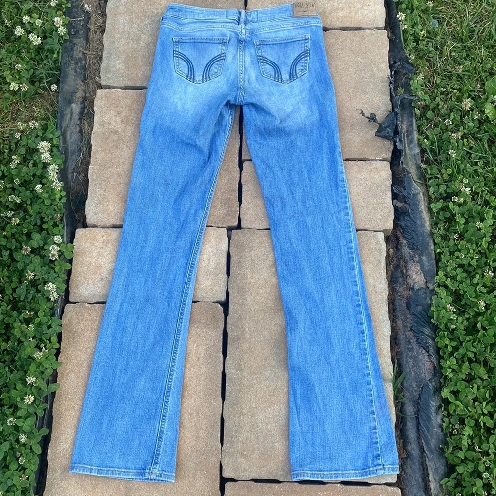 Hollister boot cut blue jeans - Picture 3 of 4